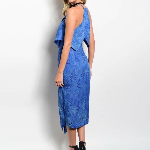 Denim Maxi Dress - Picture 2 of 5